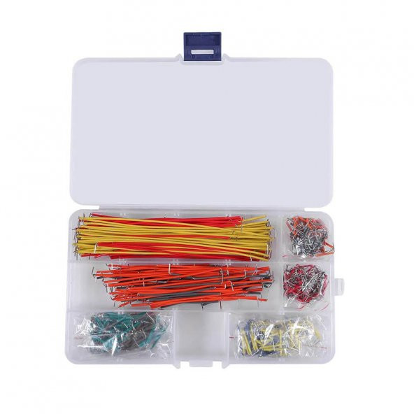 Koodmax-840 Adet 14 Boy Breadboard Jumper Uçları Açık Kesilmiş Tel Kablo - 2