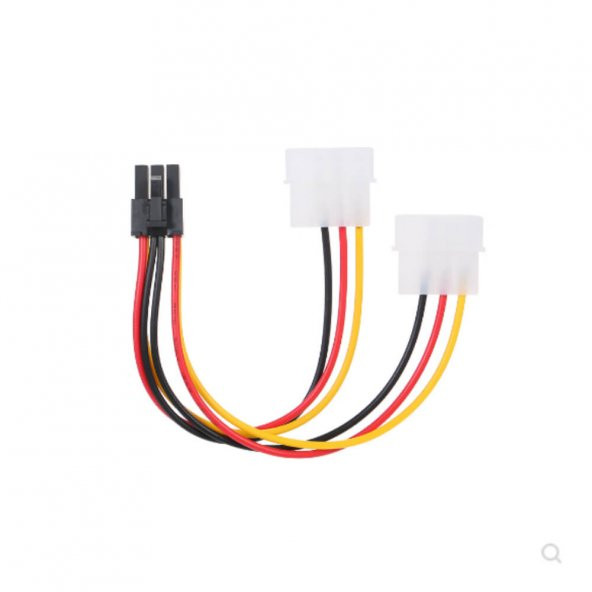 6 Pin 4 Pin Molex Ekran Kartı Kablosu - 6 Pin Power Güç Kablosu