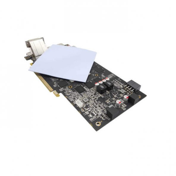 0.5Mm x 100 x 100Mm Chipset Soğutucu Termal Pad Ped İletken Silikon - 3