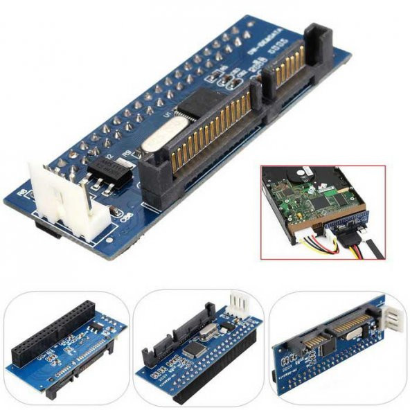 3.5 Inç Ide To Sata Çevirici Dönüştürücü Kart Adaptör