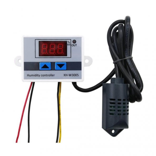 Xh-W3005 Dijital Nem Kontrol Cihazı - Kuluçka Termostat 12V 120W - 4