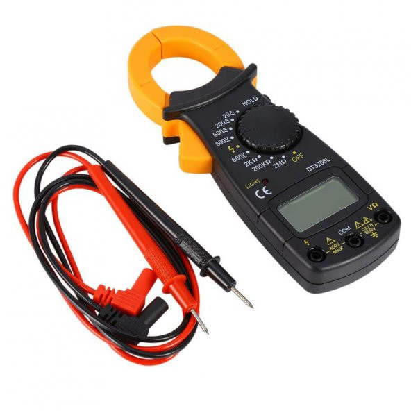 Pens Ampermetre Dt-3266l Dijital Pensampermetre Ölçü Aleti - 6