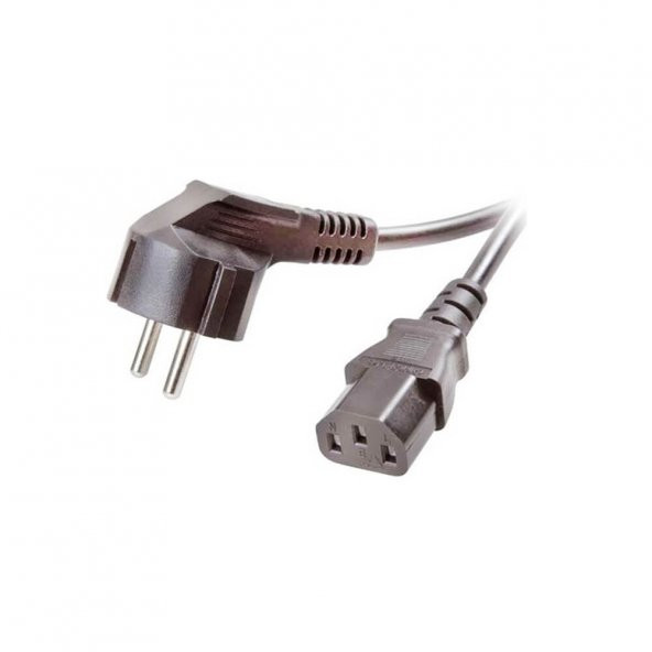 Bilgisayar Power Kasa Güç Kablosu 1.5 M 0.75Mm² Gri - Resim 4