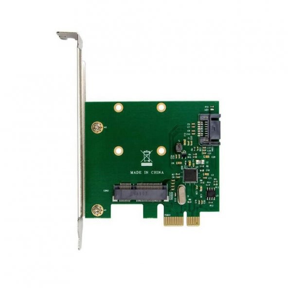 PCI E Sata Msata Adaptör Kart Msata için 3 0 Masaüstü Ssd Kartı - Resim 2