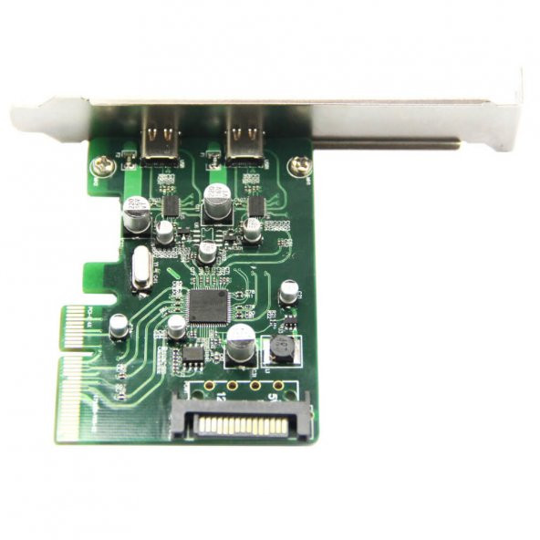 2 Port Pci E Usb 3 1 Type C PCI Ekspres Type C Kart - 2