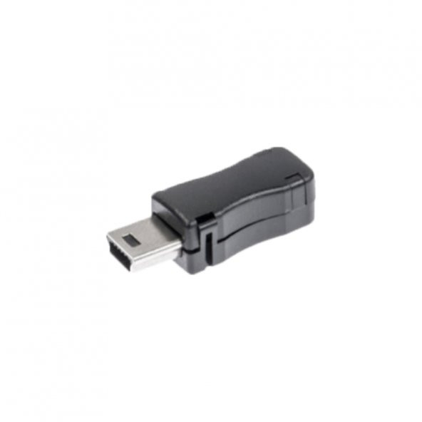 Koodmax-5 Pin Mini Usb Plastik Kapaklı Konnektör 10 Adet - 4