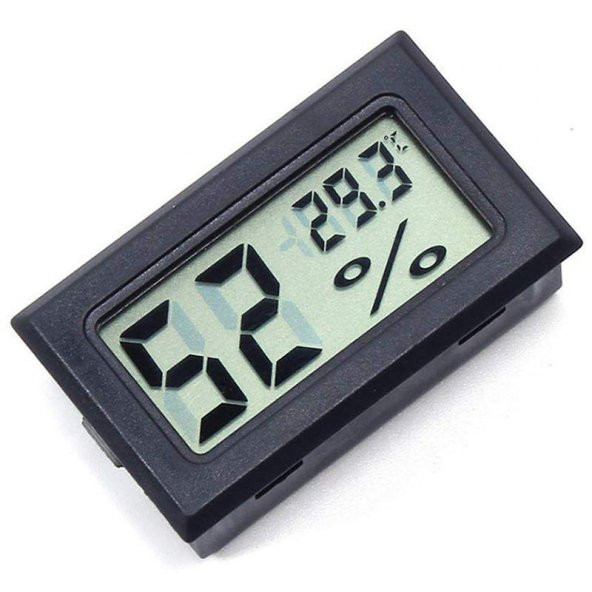 Mini Lcd Dijital Ekran Sıcaklık Nem Ölçer - Gizli Prob Termometre