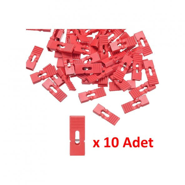 Koodmax-2 Pin 2.54Mm Uzun Tip Dişi Uzun Jumper - Kırmızı Renk - 10 Adet ürün görseli