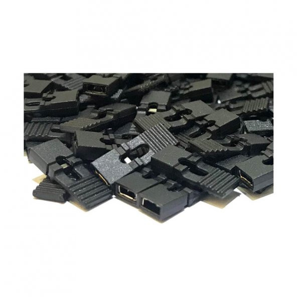 Koodmax-2 Pin 2.54Mm Uzun Tip Dişi Jumper - Siyah - 10 Adet