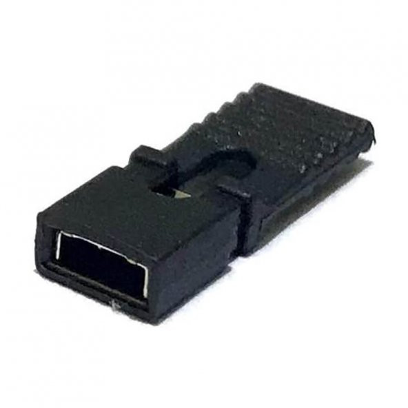 Koodmax-2 Pin 2.54Mm Uzun Tip Dişi Jumper - Siyah - 10 Adet - 3