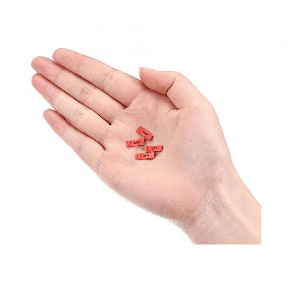 Koodmax-2 Pin 2.54Mm Uzun Tip Dişi Uzun Jumper - Kırmızı Renk - 10 Adet - Resim 5