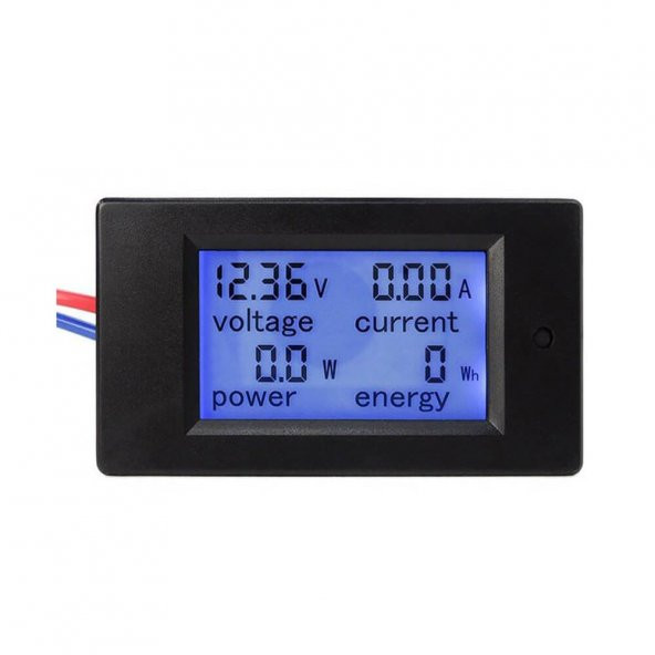 Koodmax-Pzem-051 6.5-100 V 100A Ampermetre Voltmetre Wattmetre Multimetre