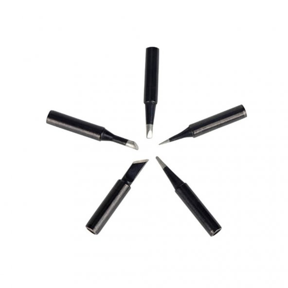 Tt-Technic 936 - 937D Için Kalem Havya Ucu 5 Li Set - Siyah (551900257) - Resim 2