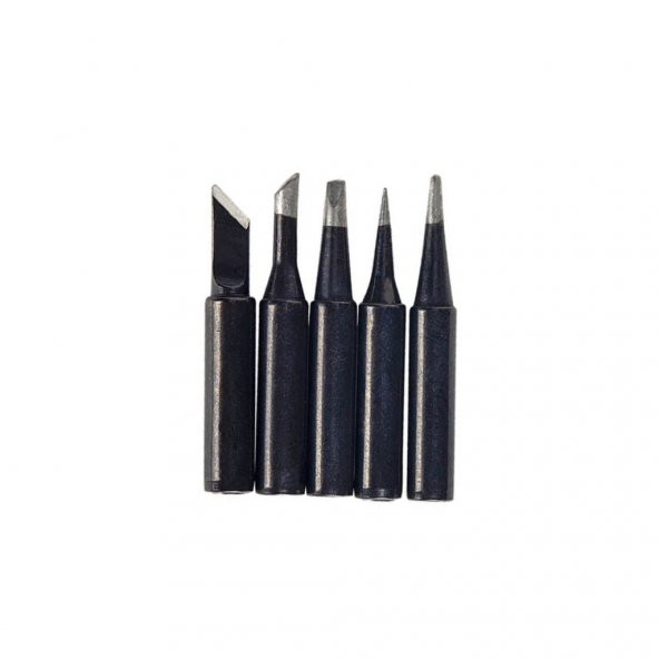 Tt-Technic 936 - 937D Için Kalem Havya Ucu 5 Li Set - Siyah (551900257) - Resim 7