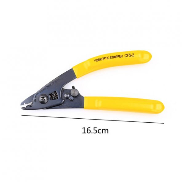 Fiber Optik Kablo Soyucu Kesici Pense Cfs-2 Sıyırıcı 2 Dişli - Resim 4