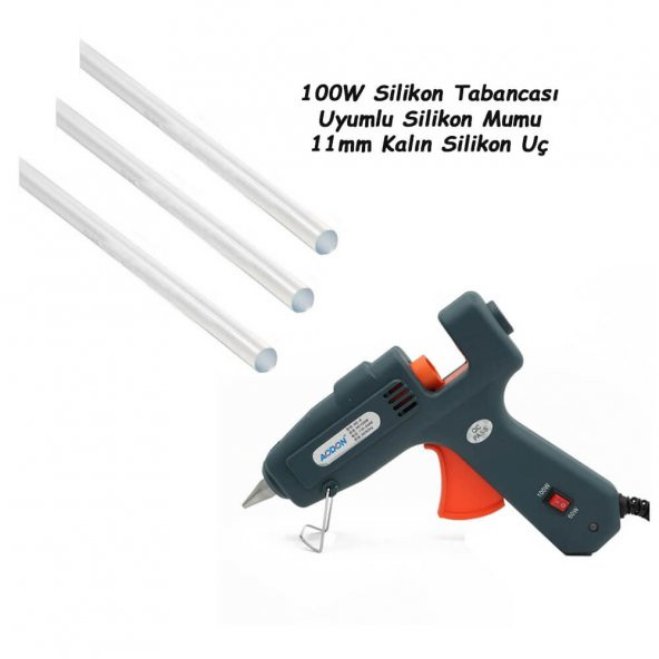 Sıcak Mum Silikon Tabancası 60w - 100w 2 Kademeli Anahtarlı - Resim 3