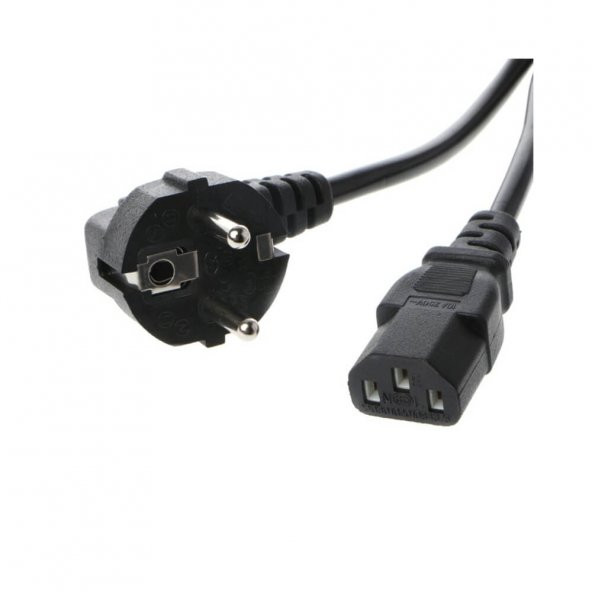 C13 Power Kablo Iec 320 C13 1.8M Bakır Elektrik Kablosu 3 1.5Mm - Resim 4