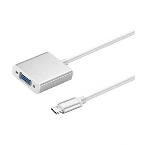 Usb Type C To Vga Çevirici Kablo Görüntü Aktarım Lcd Projeksiyon (551664579) - 4