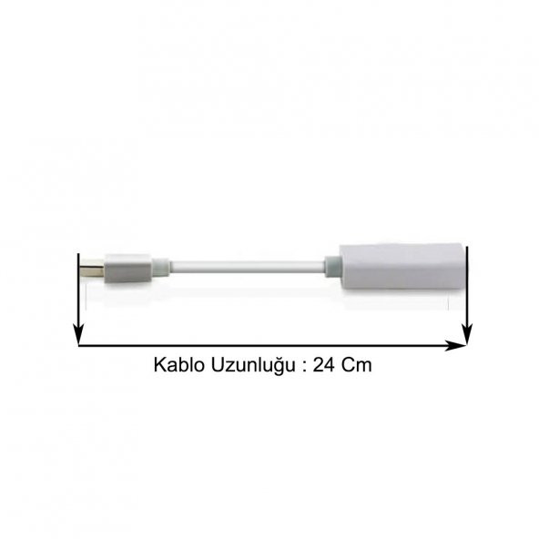 4K Destekli Mini Displayport To Hdmi Kablo Macbook Thunderbolt - 7
