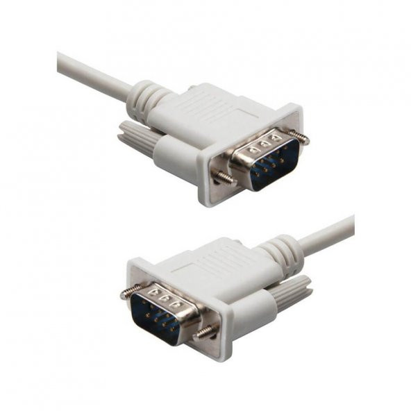 Rs232 Db9 9 Pin Serial Comport Erkek Erkek Kablo - 1.5M ürün görseli