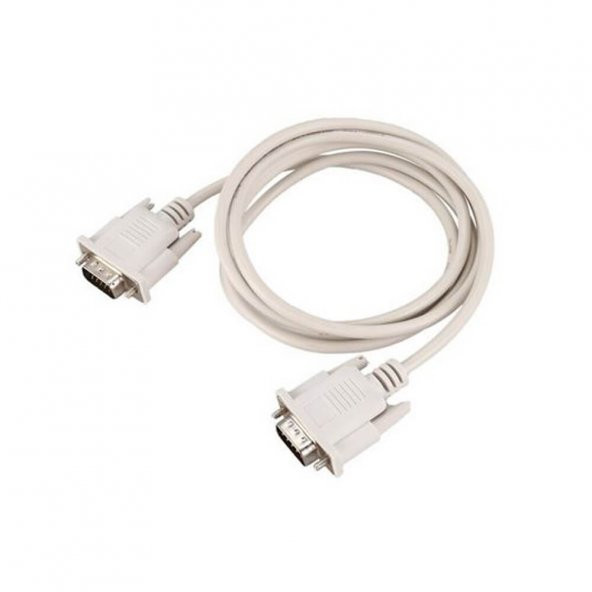 Rs232 Db9 9 Pin Serial Comport Erkek Erkek Kablo - 1.5M - Resim 2