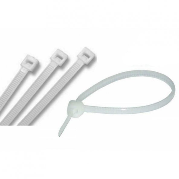 2.5 100Mm - 10Cm Kablo Bağı Cırt Kelepçe 100Lü - Resim 5