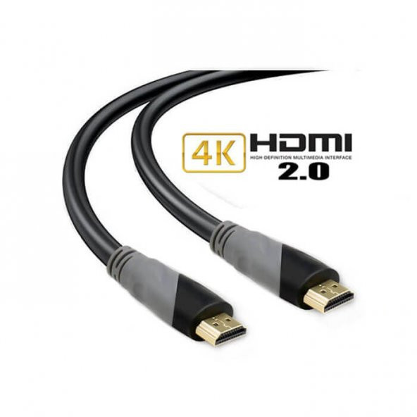 Hdmi 2.0 Kablo 4K 60Hz 3M Metre 19 1 Görüntü Kablosu Ultra Hd - Resim 2