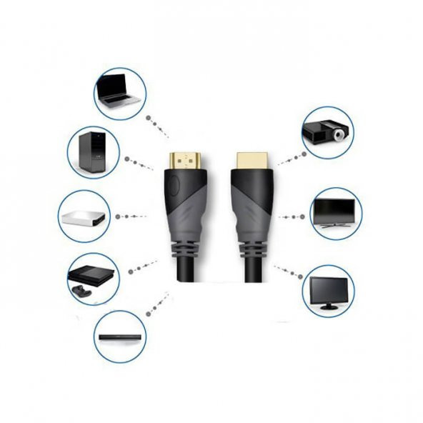 10M Metre 4K Hdmi 2.0 Kablo 60Hz 19+1 Ultra Hd 18Gbps 2160P - Resim 3