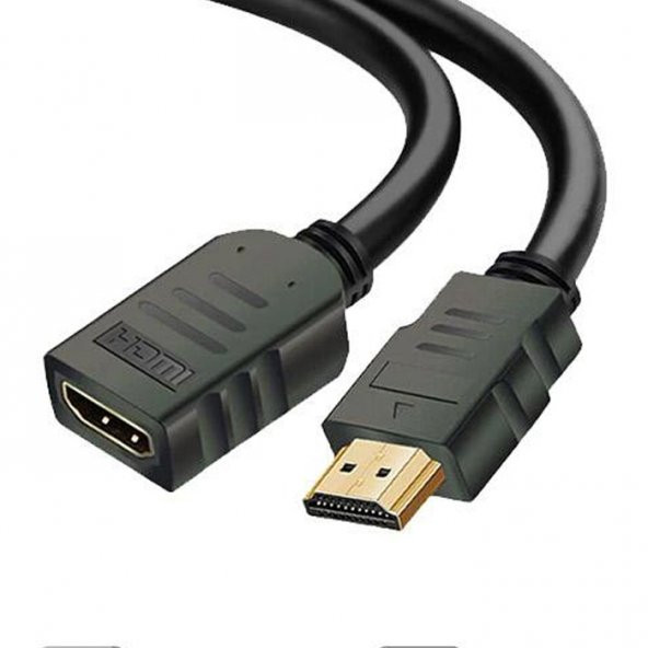 Hdmi Dişi Erkekek Kablo Uzatma Uzatıcı Ara 30Cm - Resim 2