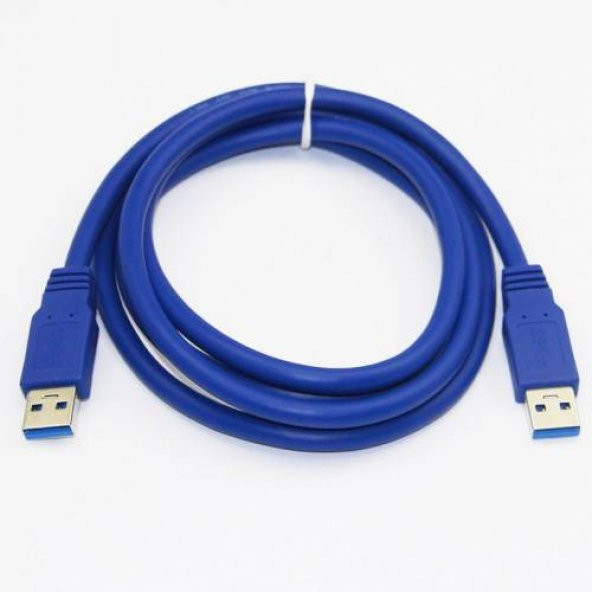 1 Metre Usb Erkek Erkek Kablo 1M Usb 3.0 Erkek Erkek Kablo - Resim 3