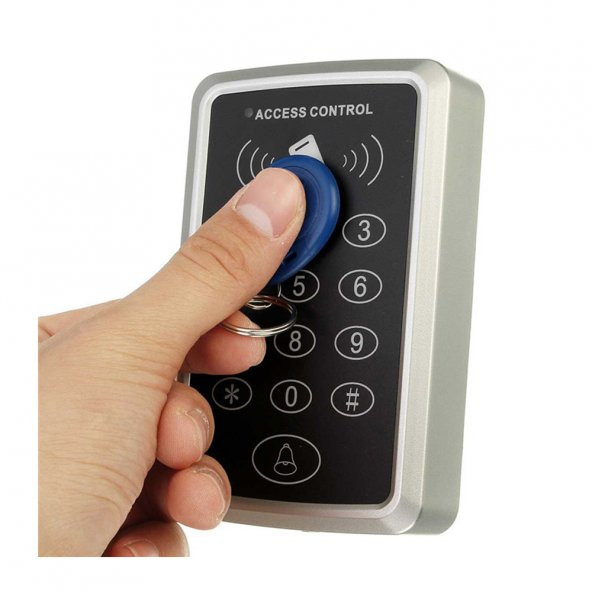 Rfid Şifreli Kapı Kilidi 20 Adet Tag Göstergeç Anahtarlık N11.848 - 2