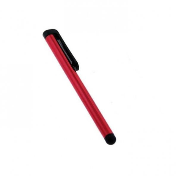 Wozlo Tablet Telefon Dokunmatik Ekran Stylus Kırmızı