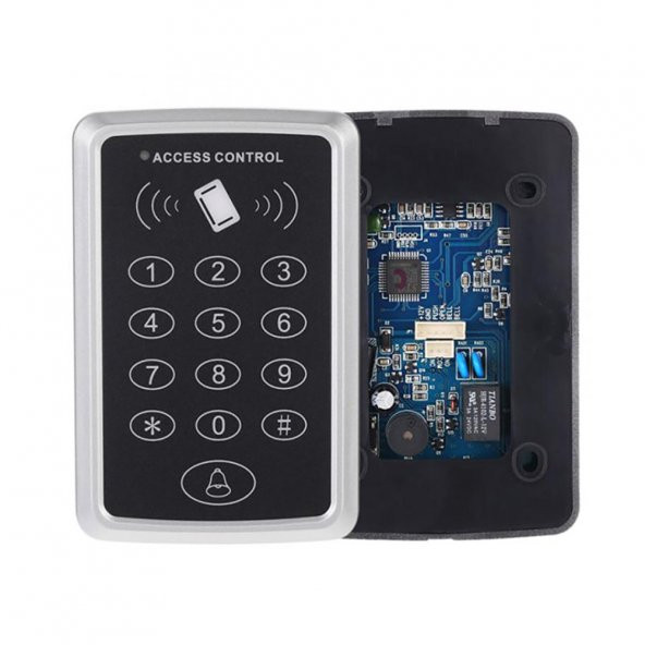 Wozlo Rfid Şifreli Access Sistem Kapı Kilidi + Tag Göstergeç Manyetik Anahtarlık 20 Adet - Resim 3