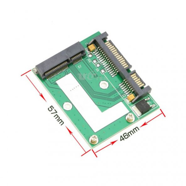 Msata Ssd To Sata Çevirici Kart Mini Pcıe Msata SsdDen 2.5 Sata (551664175) - 2