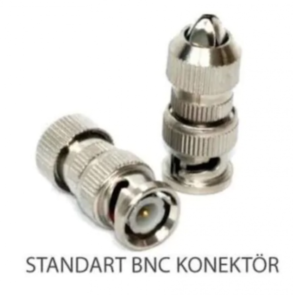 5 Adet Nikel Bnc Konnektör