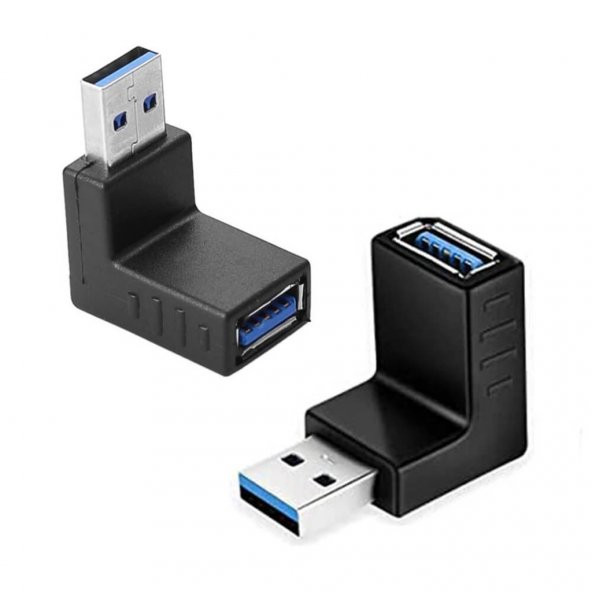 Usb 3.0 Uzatma Dirsek 90 Derece Çevirici Dişi Erkek Dönüştürücü (551647664)