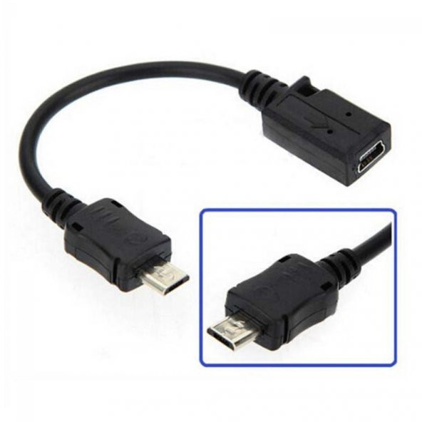 Mikro Micro Usb Mini Usb Çevirici Kablo Adaptör - 3
