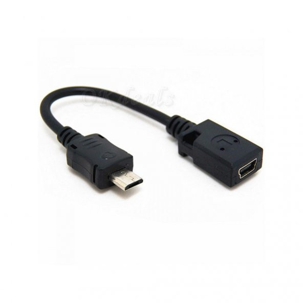Mikro Micro Usb Mini Usb Çevirici Kablo Adaptör - 6