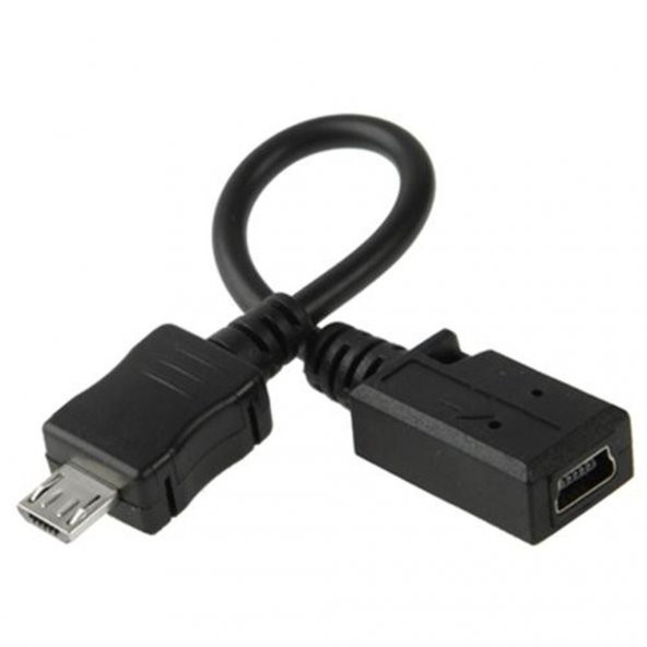 Mikro Micro Usb Mini Usb Çevirici Kablo Adaptör - 7