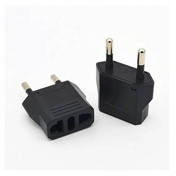 Amerikan Avrupa Fiş Priz Çevirici Dönüştürücü Adaptör - 3