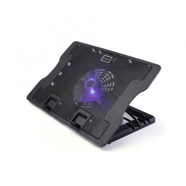 Wozlo Ergostand Yükseklik Ayarlı 14 CM Fan Ledli Notebook Soğutucu - 4