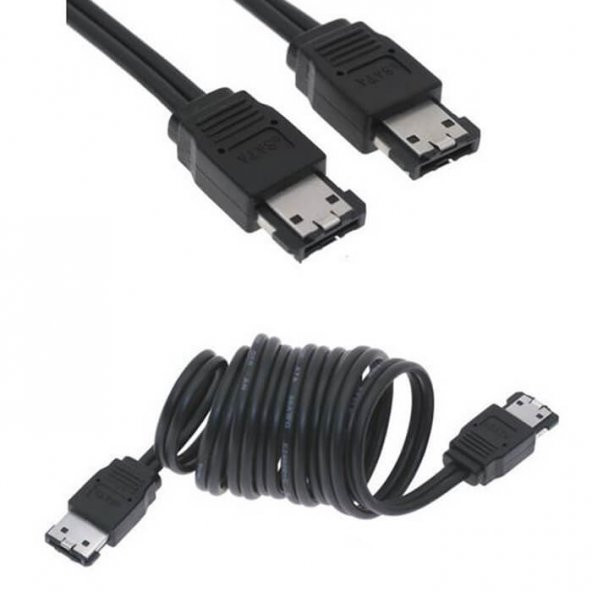 E-Sata To Esata E-Sata Data Veri Kablosu 1 Metre - Resim 2