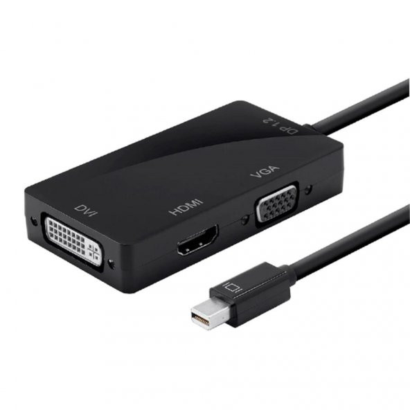 Mini Displayport To Hdmi Vga Dvi Çevirici - 8
