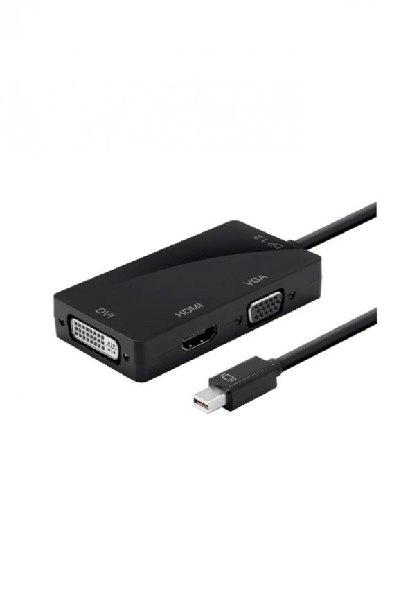 Mini Displayport To Hdmi Vga Dvi Çevirici - 9