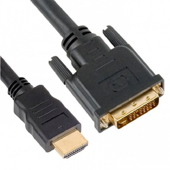 Hdmi To Dvi Kablo Dvi To Hdmi Görüntü Kablosu Çift Yönlü 1.8M