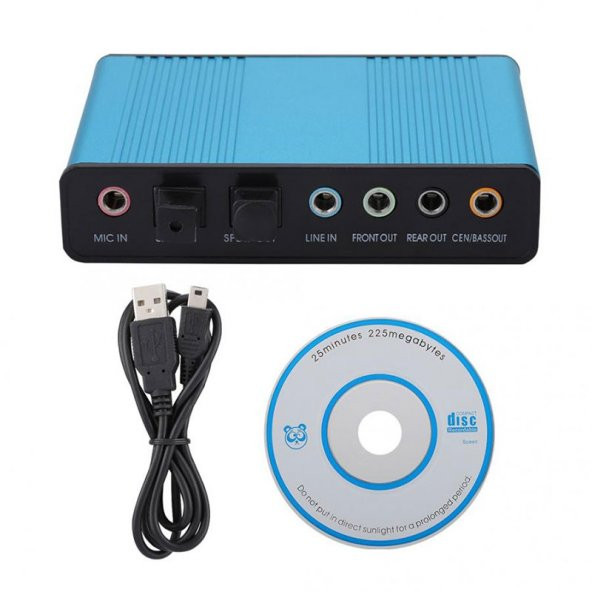 5.1 Kanal USB Harici Ses Kartı - 4