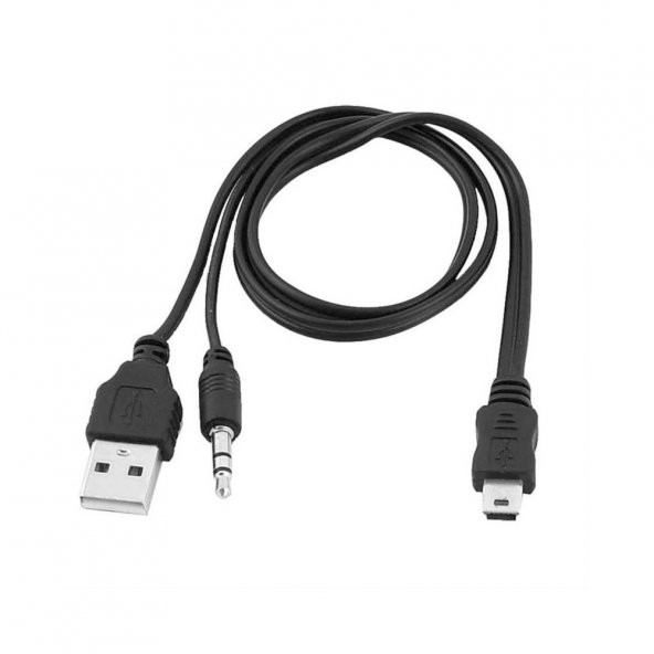 Mp3 Mp4 Player Müzik Kutusu Usb Şarj Ve 3.5Mm Aux Kablo - Resim 2