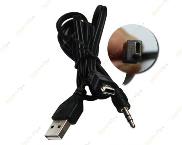 Mp3 Mp4 Player Müzik Kutusu Usb Şarj Ve 3.5Mm Aux Kablo - Resim 4