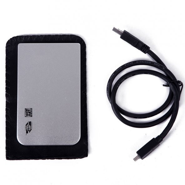 2.5 İnç Slim Sata Harddisk Kutusu Hdd Kutu Harddisk Veri Taşıma - 4