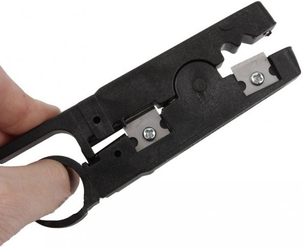 Koaksiyel Kablo Soyucu Sıyırıcı Kesici Pense Rg59/6/7/11 Cat5/6 - Resim 2